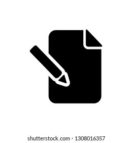 document vector icon