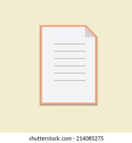 Document Vector Icon