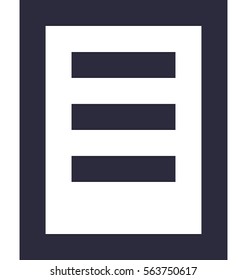 Document Vector Icon
