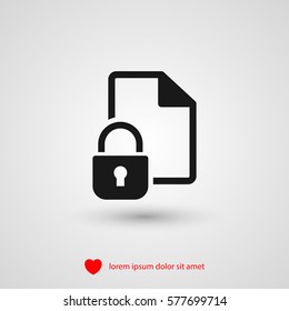 document vector icon