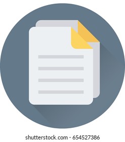 Document Vector Icon