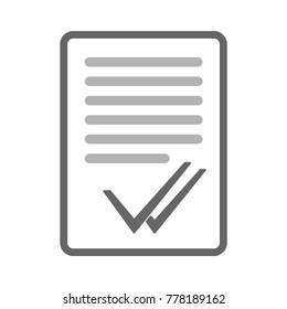 
Document vector icon 