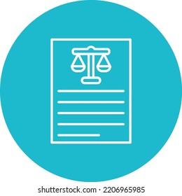 Document vector icon. Can be used for printing, mobile and web applications.