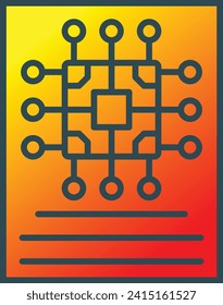 Document vector icon. Can be used for printing, mobile and web applications.