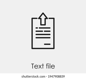 Document vector icon. Editable stroke. Symbol in Line Art Style for Design, Presentation, Website or Apps Elements, Logo. Pixel vector graphics - Vector