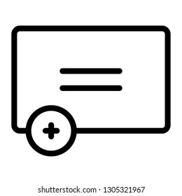 Document vector icon. Illustration isolated for graphic and web design