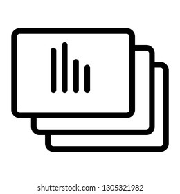 Document vector icon. Illustration isolated for graphic and web design