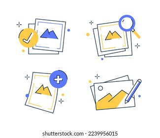 Icono del vector del documento. Ilustración aislada para diseño gráfico y web