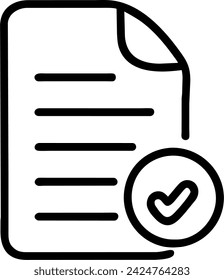 Icono de vector de documento. Vector aislado de documento. Ilustración de documentos aislada para diseño gráfico y web.
