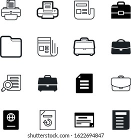 document vector icon set such as: linear, interface, a, logo, professional, open, reverse, search, travel, journey, pages, reload, searching, find, glass, identity, refresh, app, magnification