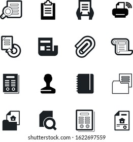 document vector icon set such as: metal, daily, exchange, checkmark, printer, press, printing, submit, approval, copies, text, validate, yes, qualification, paperwork, technology, smart, accept
