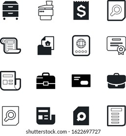 document vector icon set such as: vacation, estate, exterior, loan, world, contracts, cupboard, box, photocopier, decoration, businessman, cabinet, house, building, real, legal, achievement, icons