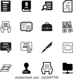 document vector icon set such as: finance, sale, building, brief, communication, tourism, reports, analytical, colorful, text, suitcase, home, menu, template, residential, writing, legal, facade