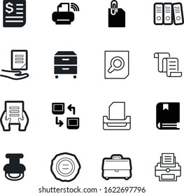 document vector icon set such as: orange, clip, payment, bill, suitcase, icons, glass, card, cash, mark, inbox, suit, grunge, money, box, publishing, case, voyage, vintage, element, cabinet, luggage