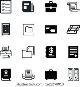 document vector icon set such as: checklist, questionnaire, binders, delivery, mobile, open, official, form, logistic, newspaper, shadow, post, equipment, media, rounded, container, button, world