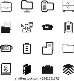 document vector icon set such as: man, cover, checkbox, research, icons, server, architecture, cloud, survey, construction, building, checklist, folders, documents, user, organize, lock, search