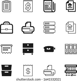 document vector icon set such as: old, template, newspaper, suit, letter, film, commercial, school, suitcase, test, structure, multimedia, expense, price, paid, front, cloud, daily, organize, object
