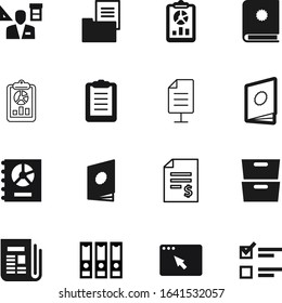 document vector icon set such as: trade, property, checkmark, infographics, paperwork, person, architect, drawer, 3d, reference, digital, cursor, cash, linked, questionnaire, purchase, clip, rental