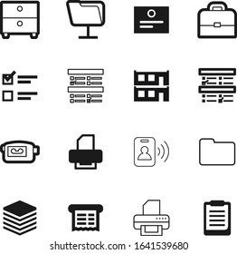 document vector icon set such as: certificate, object, payment, server, antique, 3d, slim, big, checkbox, box, folders, modular, filing, suitcase, estate, building, suit, directory, archive