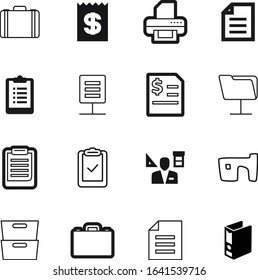 document vector icon set such as: open, organize, message, blank, businessman, account, printout, multiple, amount, 3d, drawer, management, abstract, estate, building, slum, invoice, user, success