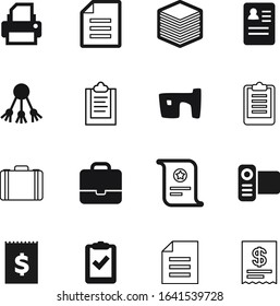 document vector icon set such as: camera, navigation, care, shape, center, architecture, image, question, net, service, video, menu, recovery, accessory, career, machine, camcorder, tick, luggage