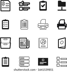 document vector icon set such as: folder, colorful, release, article, filing, big, agreement, home, image, box, tick, cabinet, reports, newspaper, server, archive, equipment, toolbar, survey