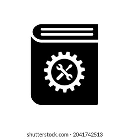 Document vector icon set. technical documentation illustration sign collection. manual symbol.