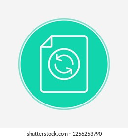 Document vector icon sign symbol