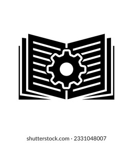 Document vector icon. technical documentation illustration sign. manual symbol.