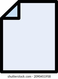 document vector illustration isolated on a transparent background. stroke vector icons for concept or web graphics.