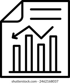 Document Vector Line Icon Design