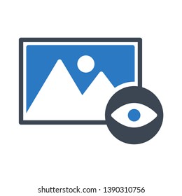 document view glyph double color icon
