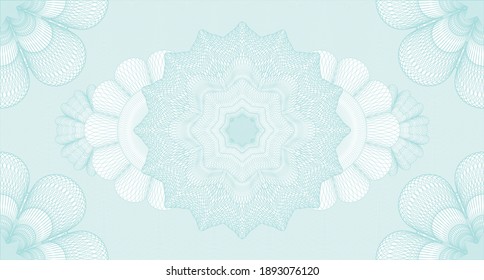 Document watermark. Background. Illustration. Detailed design. 