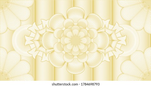 Document watermark. Background. Vector illustration. Complex design. 