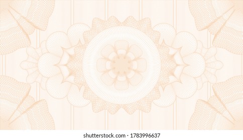 Document watermark. wavy subtle curves. Illustration. Complex design. 