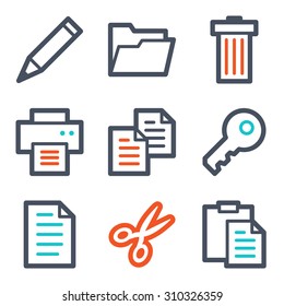 Document web icons