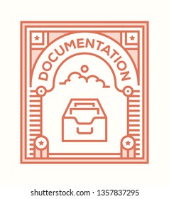 DOCUMENTATION ICON CONCEPT