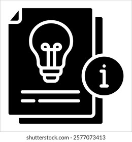 It Documentation Icon Element For Design