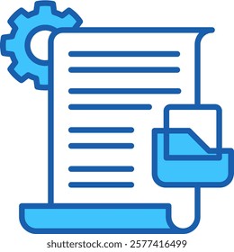 Documentation Icon Element For Design
