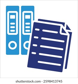 Documentation Icon Element For Design