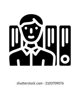 Dokumentation des Verkaufssymbols Vektorgrafik. Dokumentation des Verkaufszeichens. isoliertes Kontursymbol
