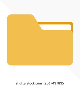 Documents file Open folder and close folder. Folders with documents. Four Folders icons