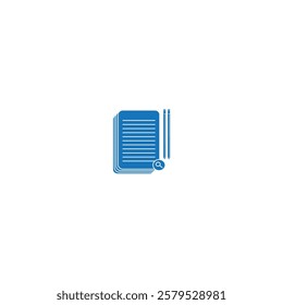 documents or files icon and text lines