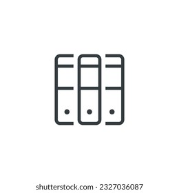 Documents files justice legal law icon, vector illustration