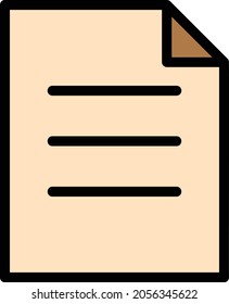 Documents and Files Linear Color Pack