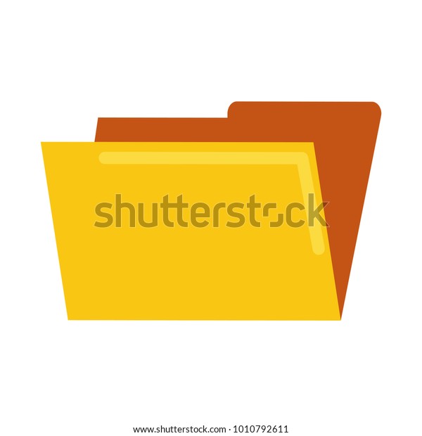 Documents Folder Icon Stock Vector (Royalty Free) 1010792611 | Shutterstock