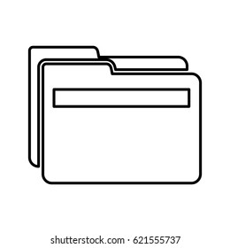 documents folder isolated icon