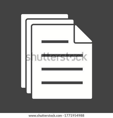 documents icon Clipboard Vector Illustration icon for all purpose. Isolated