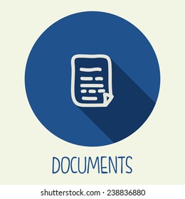 documents icon design, vector illustration eps10 graphic 