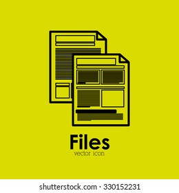 documents icon design, vector illustration eps10 graphic 